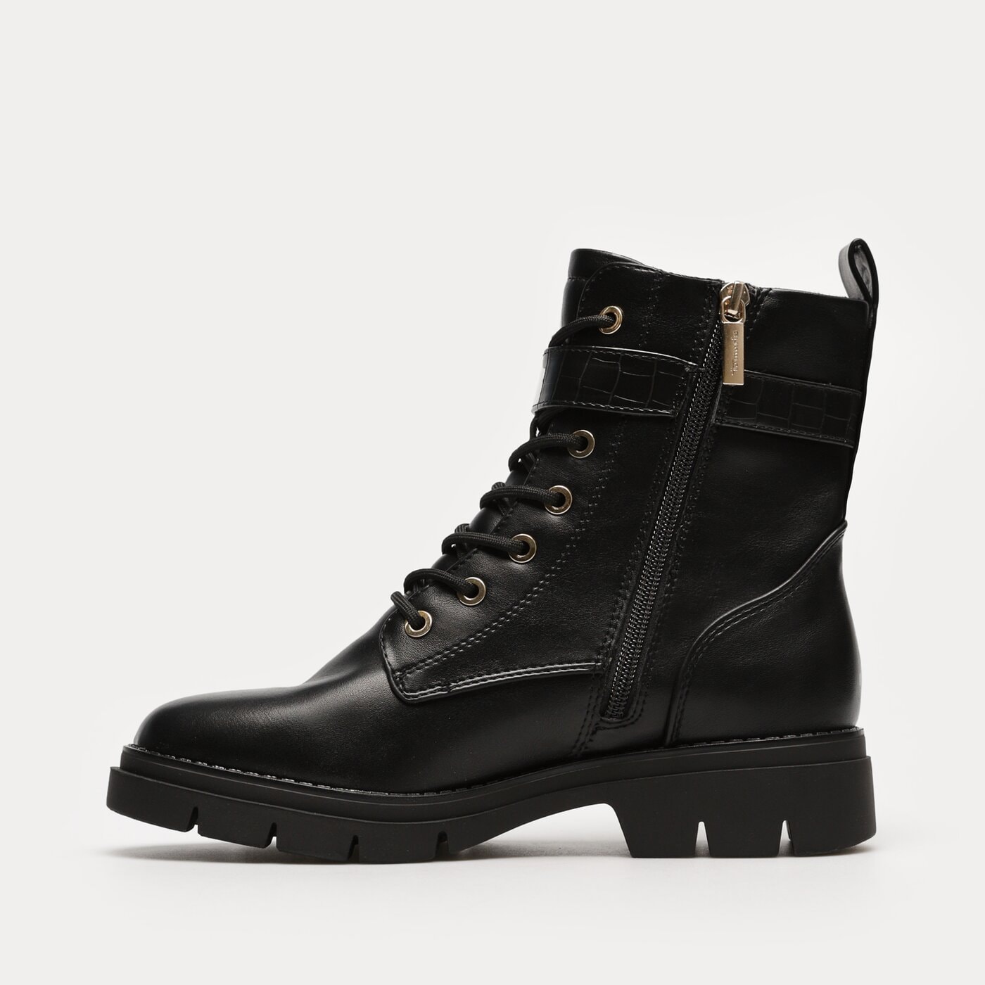 Damskie buty za kostkę TAMARIS BOOTS EMMA 1-25289-41 001 kolor czarny