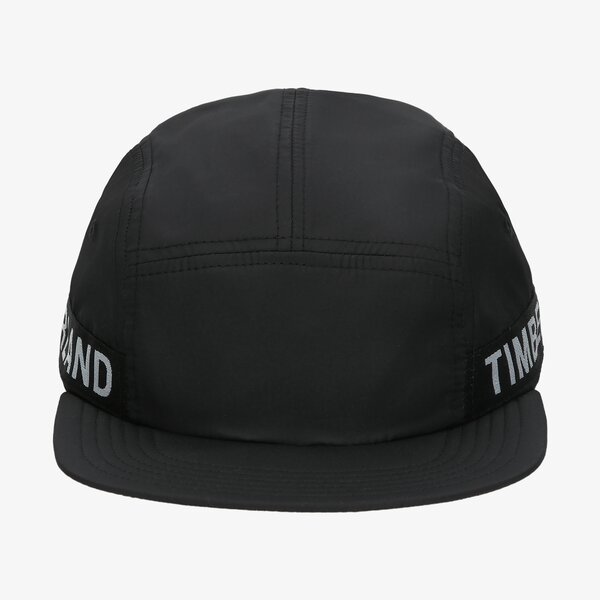 Damska czapka z daszkiem TIMBERLAND CZAPKA JACQUARD LOGO TAPE CAP tb0a1ezr0011 kolor czarny