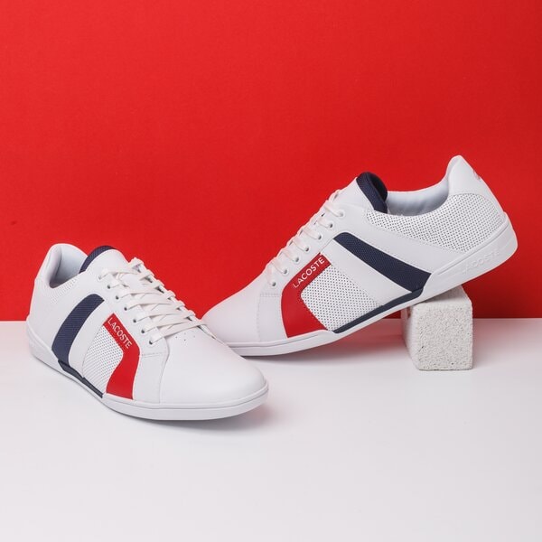 Męskie sneakersy (buty) LACOSTE CHAYMON CLUB 120 1 CMA 739cma0072042 kolor biały