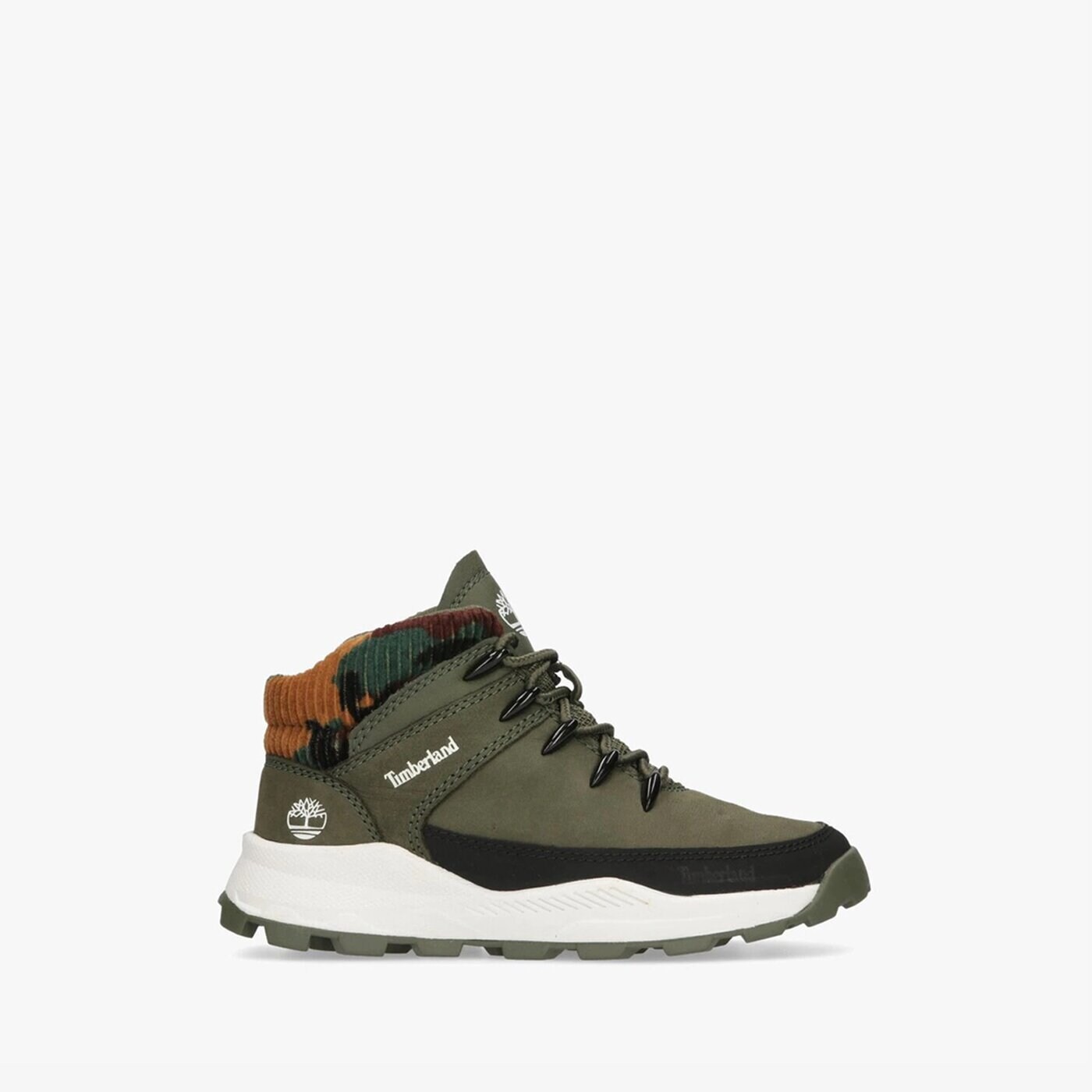 Dziecięce buty outdoor / trekkingowe TIMBERLAND BROOKLYN EURO SPRINT tb0a2gw4a581 kolor khaki
