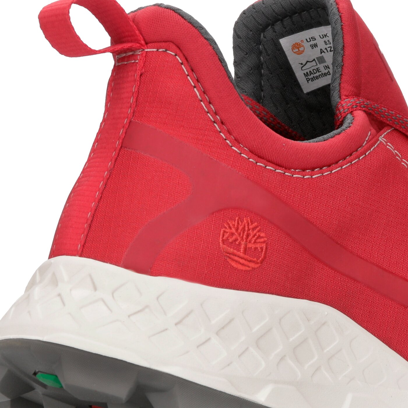 Męskie sneakersy (buty) TIMBERLAND BROOKLYN FABRIC OXFORD tb0a1z14p921 kolor czerwony