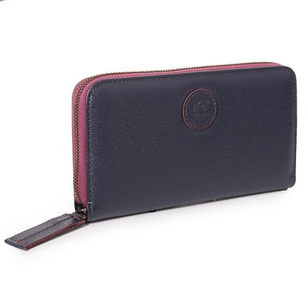 Damski portfel TIMBERLAND PORTFEL WOMEN'S WALLET WITH ZIP m3507410 kolor granatowy