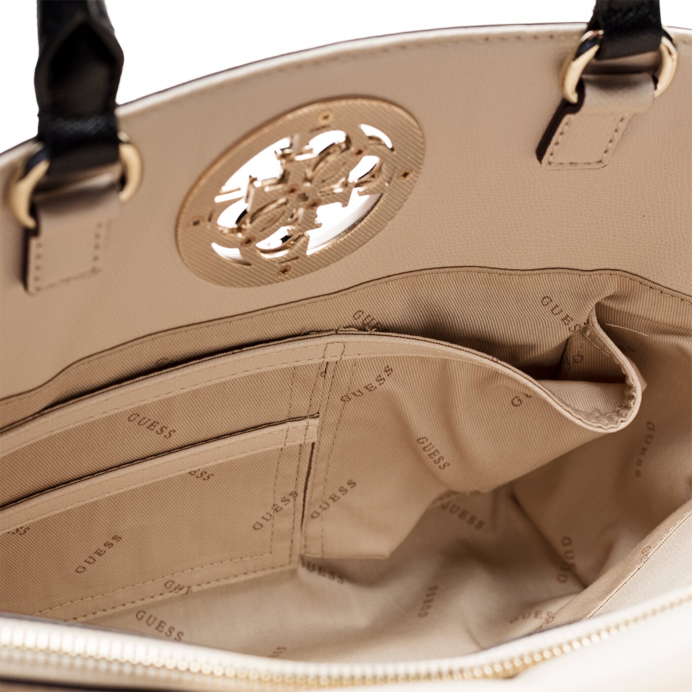 Damska torebka GUESS TOREBKA OPEN ROAD SOCIETY SATCHEL hwvg7186060tmu kolor czarny