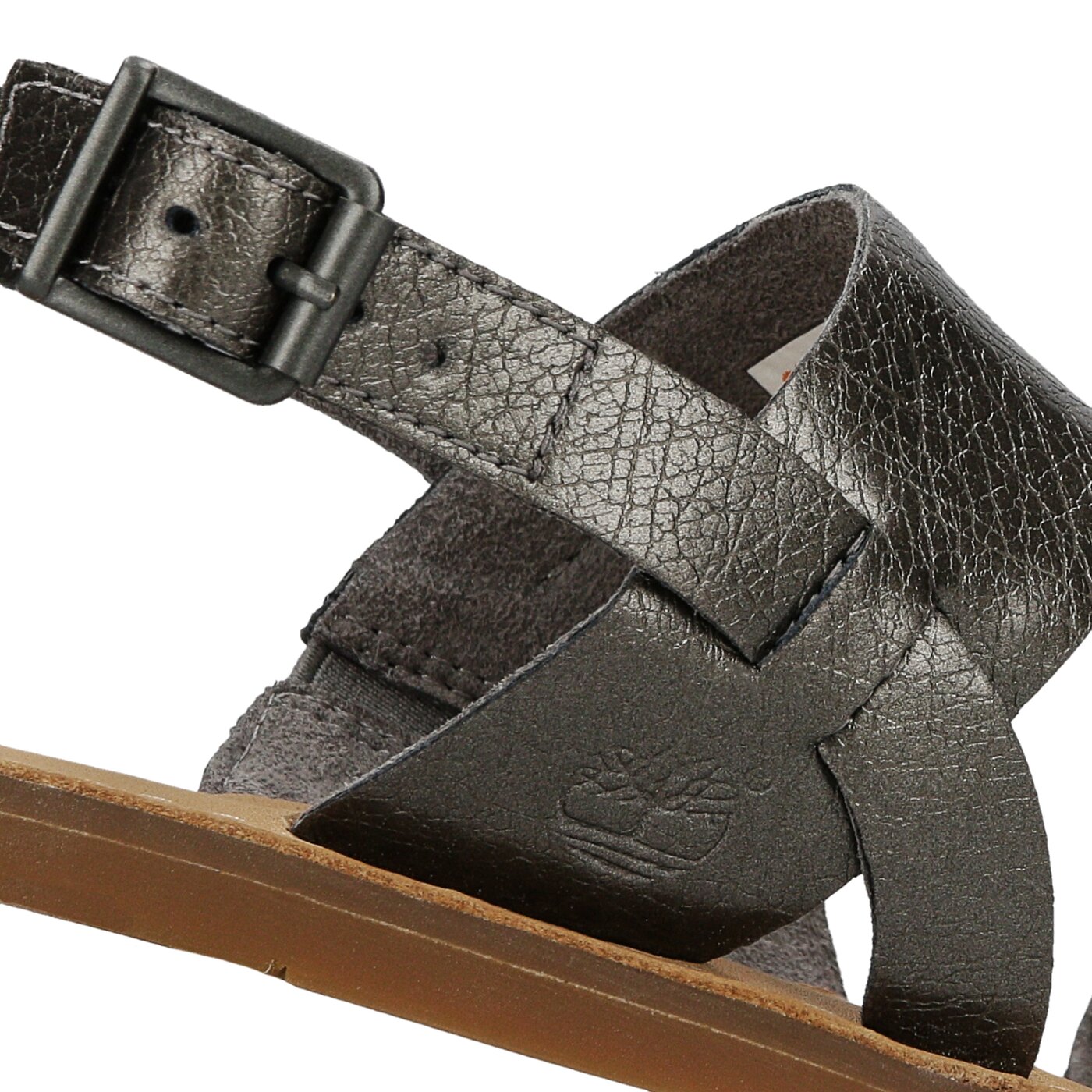 Damskie sandały TIMBERLAND CAROLISTA SLINGBACK a1bda kolor srebrny