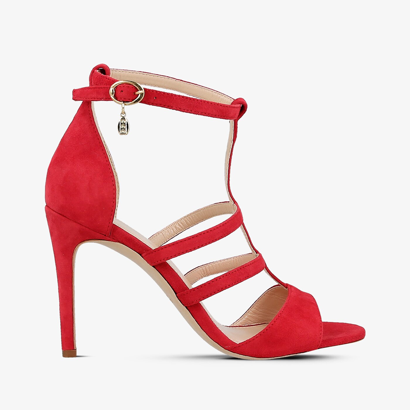 Damskie sandały SYMBIOSIS FELICITY SANDALS  721134 kolor czerwony