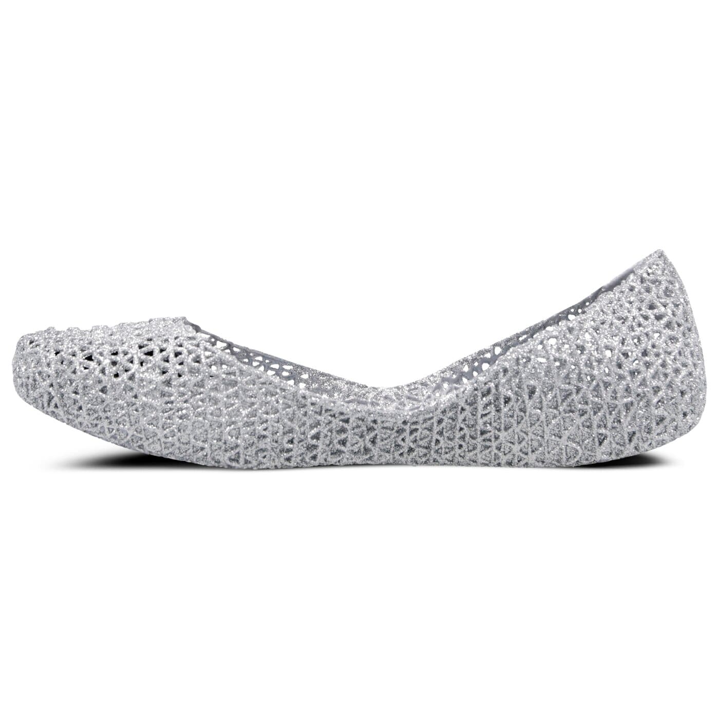 Damskie baleriny (buty) MELISSA CAMPANA PAPELL VII 3151250711 kolor srebrny