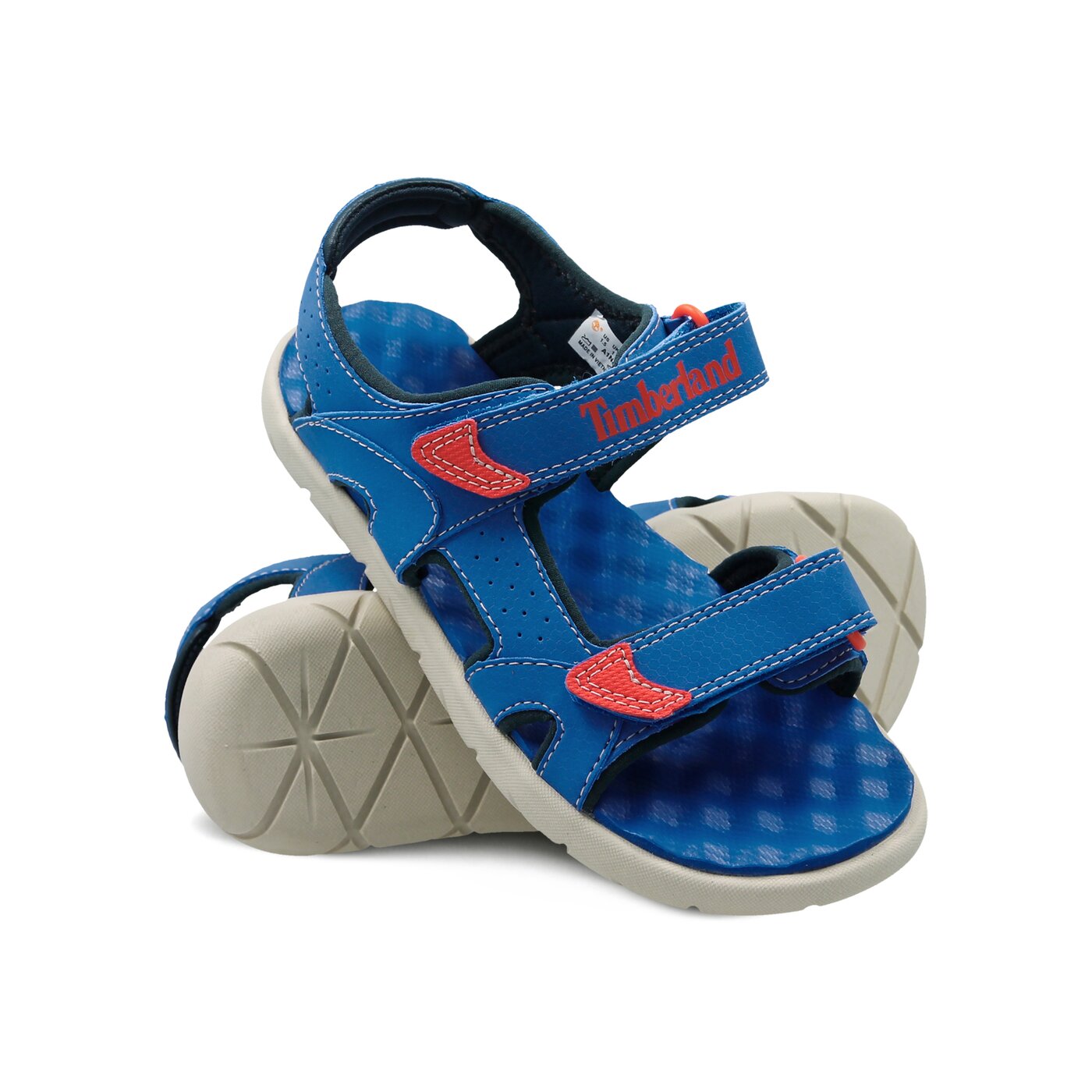 Dziecięce sandały / klapki TIMBERLAND PERKINS ROW 2-STRAP tb0a1nj8j451 kolor granatowy