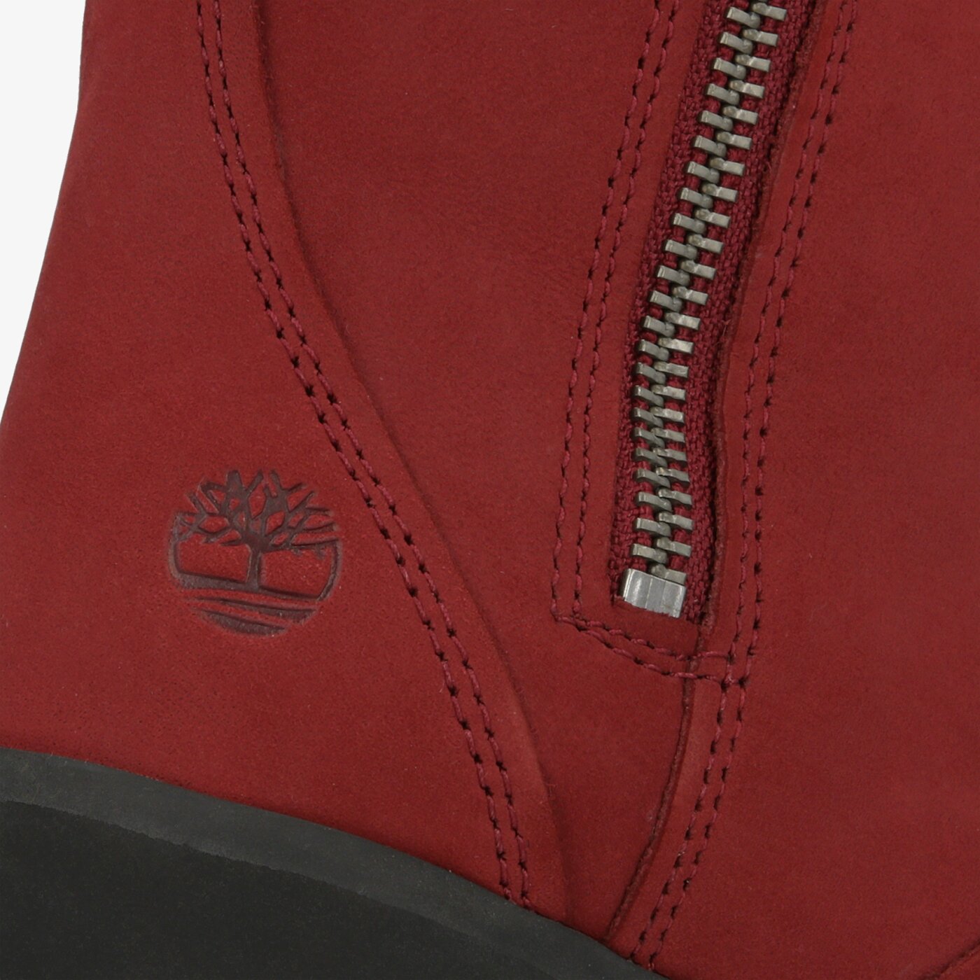 Damskie botki / sztyblety TIMBERLAND ALLINGTON BOOTIE tb0a22bwv151 kolor bordowy