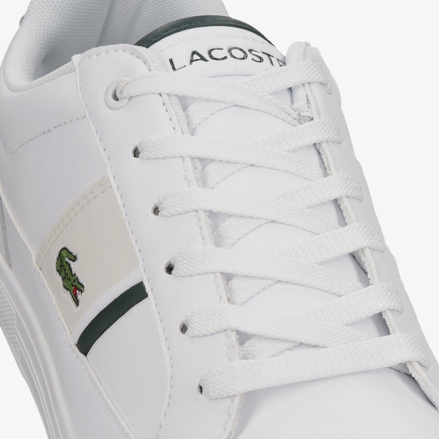 Męskie sneakersy (buty) LACOSTE EUROPA 0722 1 743sma00241r5 kolor biały