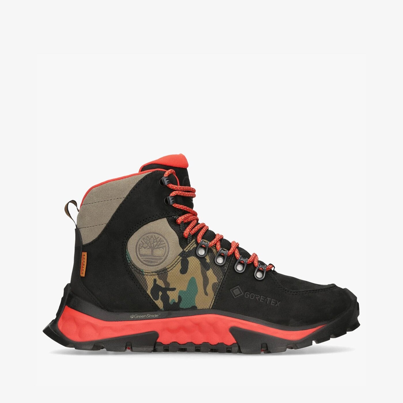 Męskie buty outdoor (trekkingowe) TIMBERLAND SOLAR RIDGE MID GTX tb0a2ek10151 kolor czarny