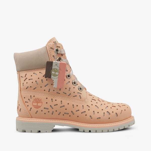 Damskie trapery TIMBERLAND PREMIUM 6 INCH BOOT ICE CREAM  tb0a21jvt491 kolor pomarańczowy