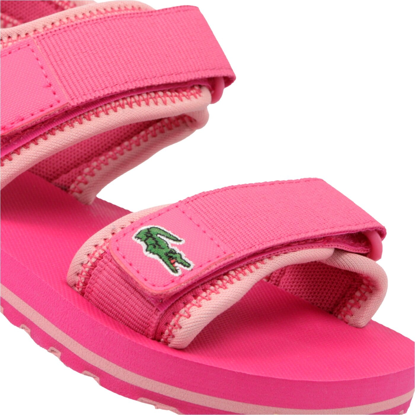 Dziecięce sandały / klapki LACOSTE SOL 119 1 CUC 737cuc00222j4 kolor różowy