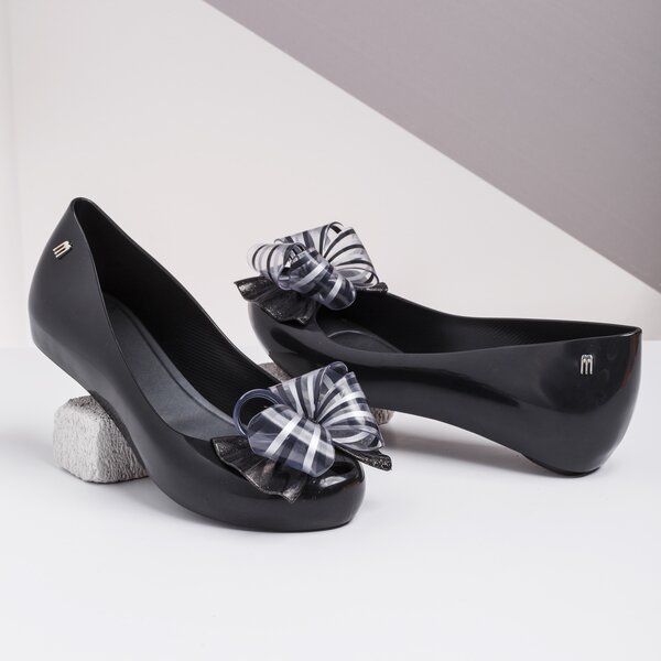 Damskie baleriny (buty) MELISSA ULTRAGIRL SWEET XVIII AD. 3271652060 kolor czarny
