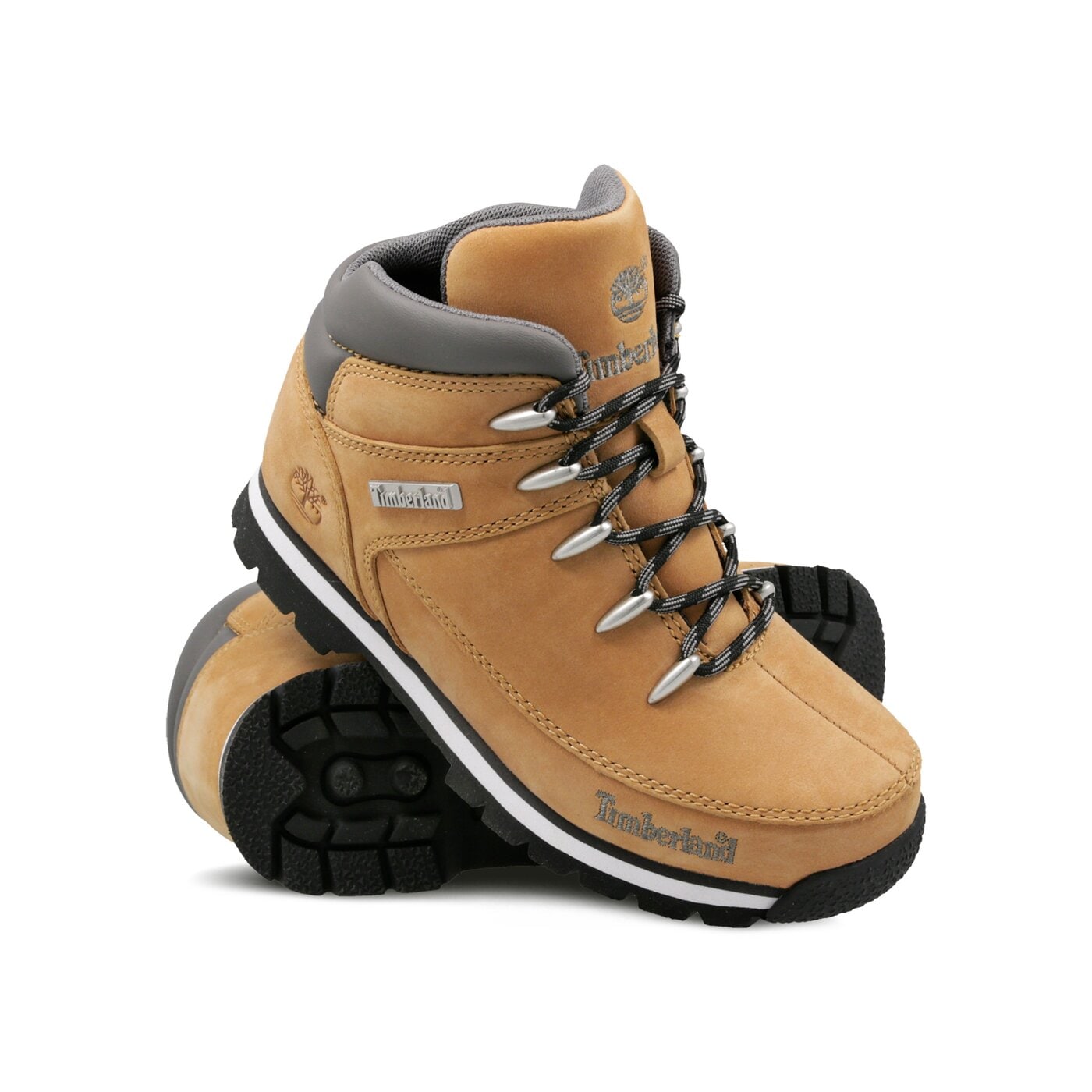 Dziecięce buty outdoor / trekkingowe TIMBERLAND EURO SPRINT  6670r kolor żółty