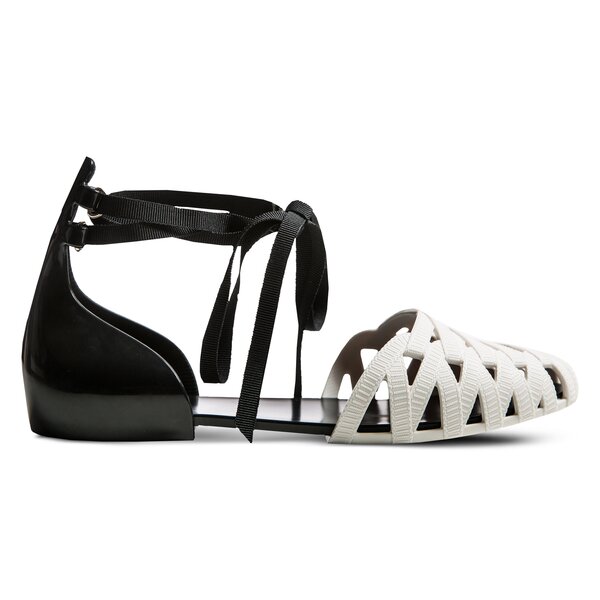 Damskie sandały MELISSA JEAN SANDAL + JASON WU 3197252145 kolor czarny
