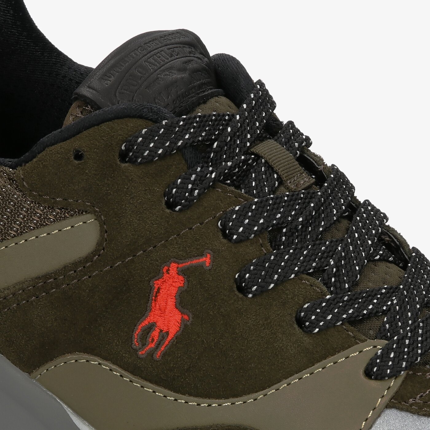 Męskie sneakersy (buty) POLO TRCKSTR PONY SNEAKER ATHLETIC SHOE 809784342001 kolor brązowy