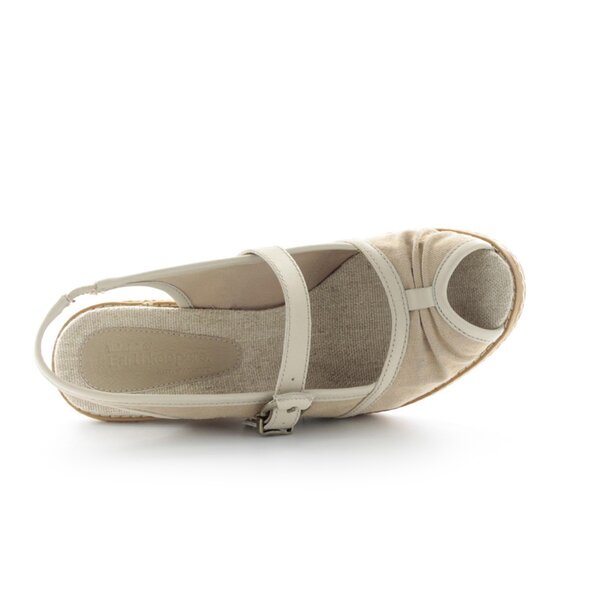 Damskie szpilki / czółenka TIMBERLAND EK MAESLIN PEEP TOE SLINGBACK 27676 kolor beżowy