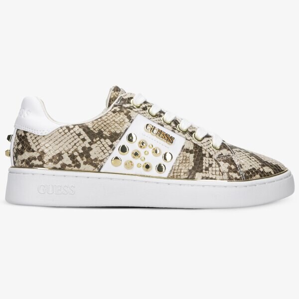 Damskie sneakersy (buty) GUESS BRANDIA fl7brapel12natu kolor multicolor