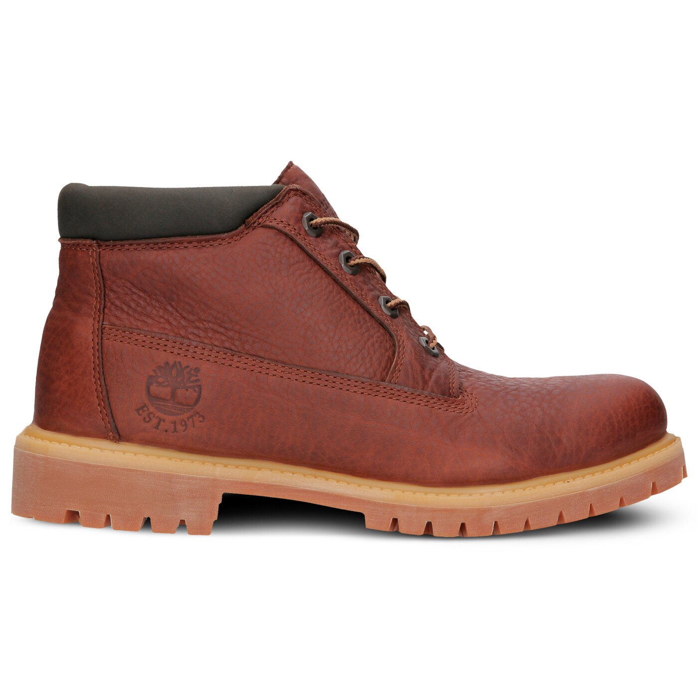 Męskie trapery TIMBERLAND PREMIUM WP CHUKKA ca1uim kolor brązowy