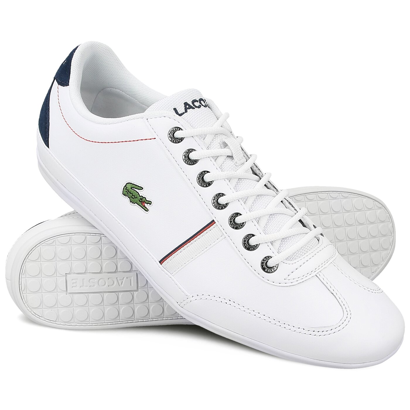 Męskie sneakersy (buty) LACOSTE MISANO SPORT 118 1 735cam0083042 kolor biały