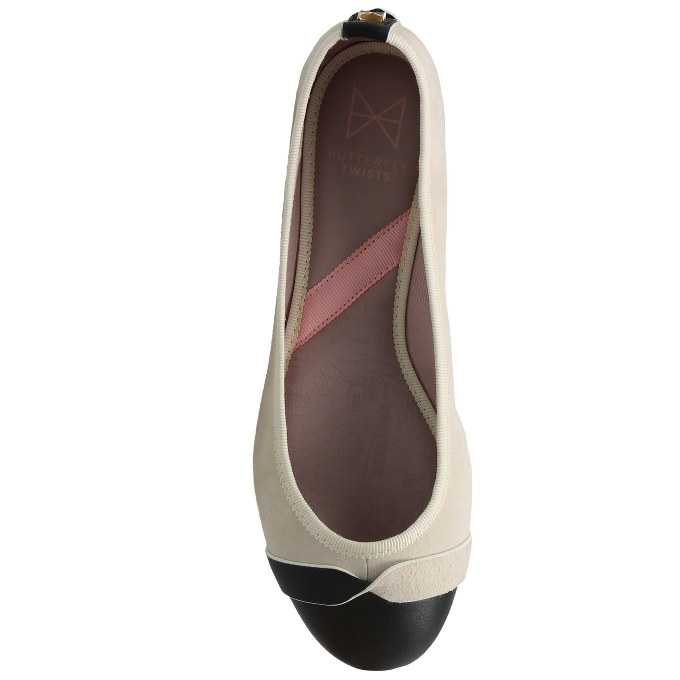 Damskie baleriny (buty) BUTTERFLY TWISTS CHARLOTTE bt30001047 kolor beżowy