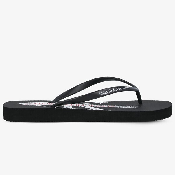 Damskie klapki CALVIN KLEIN DORINDA b4r0905001 kolor czarny