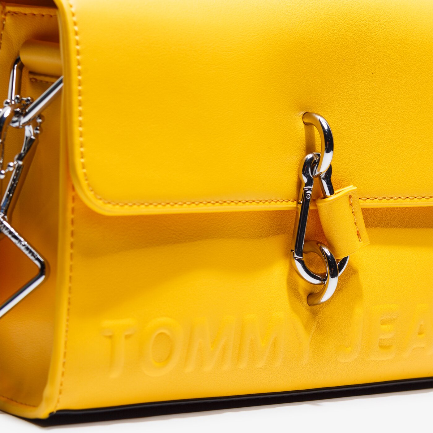 Damska torebka TOMMY HILFIGER TOREBKA TJW BOLD CROSSOVER aw0aw07642zcm kolor żółty