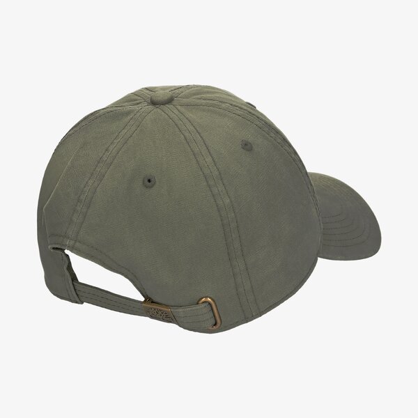 Damska czapka z daszkiem TIMBERLAND CZAPKA COTTON CANVAS BB CAP tb0a1f545901 kolor zielony