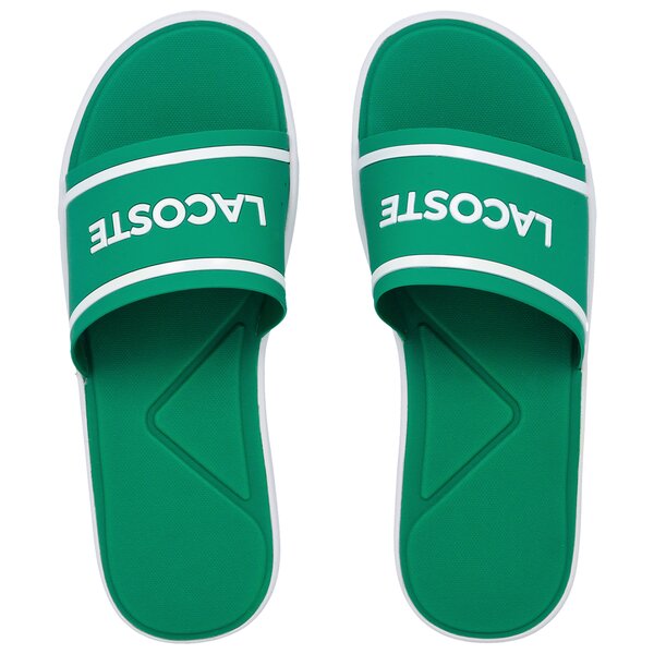 Męskie klapki LACOSTE L.30 SLIDE 118 3 735cam00621r7 kolor zielony