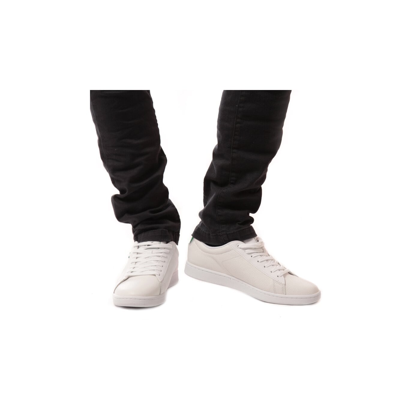 Męskie sneakersy (buty) LACOSTE CARNABY EVO CRT  728spm0012x96 kolor biały