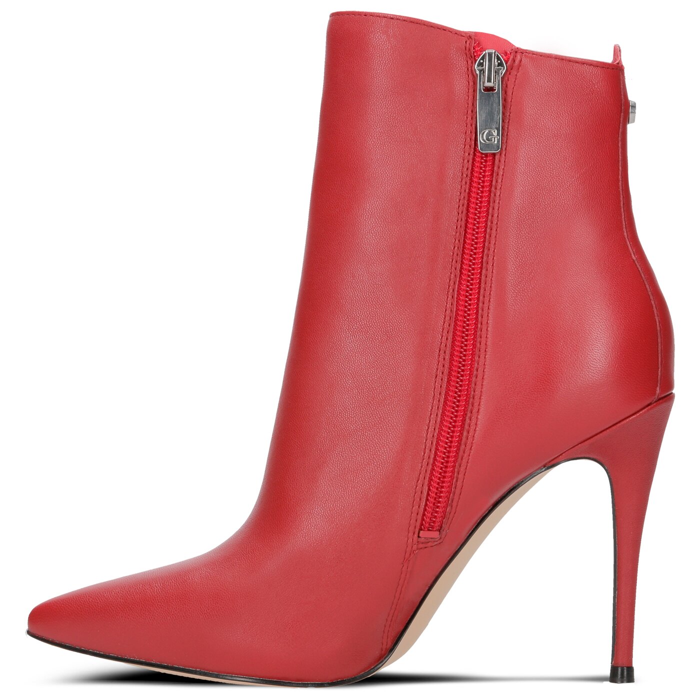 Damskie botki / sztyblety GUESS ORLANDA flord4lea09lred kolor czerwony