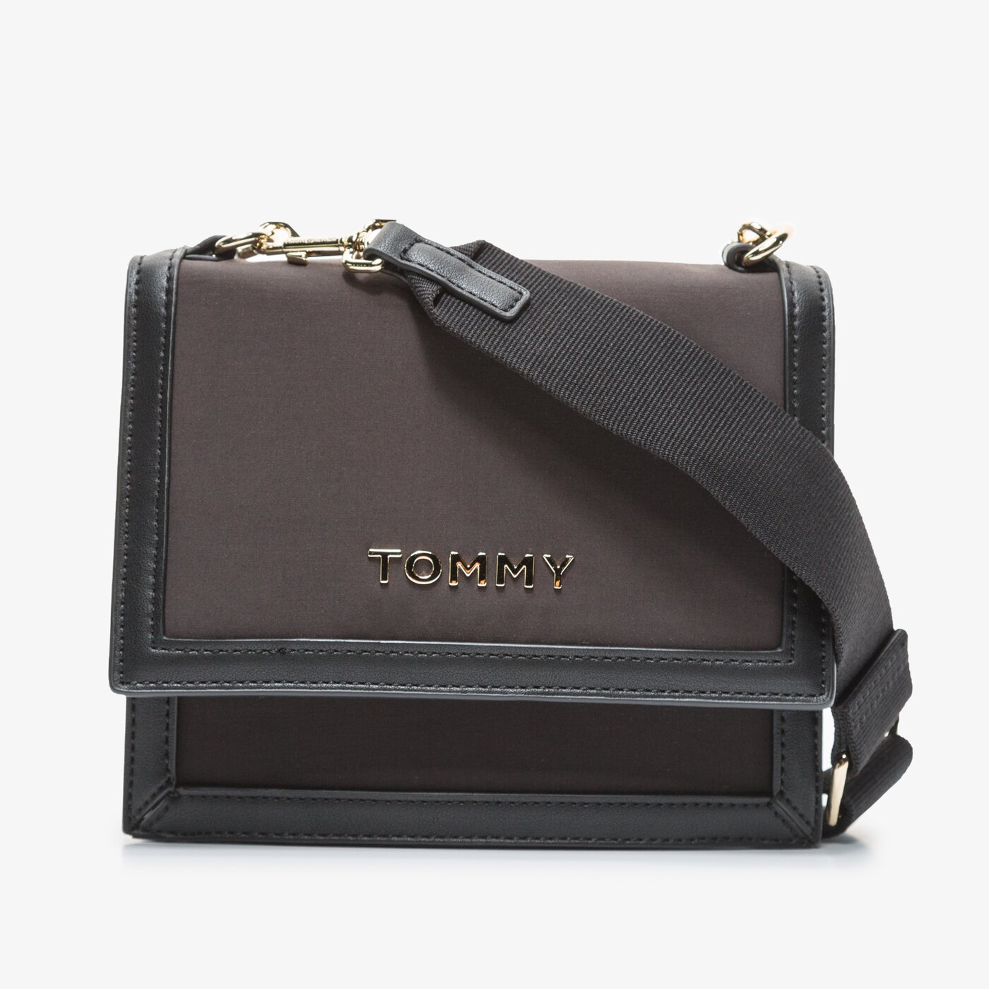 Damska torebka TOMMY HILFIGER TOREBKA SEASONAL CROSSOVER aw0aw07979bds kolor czarny