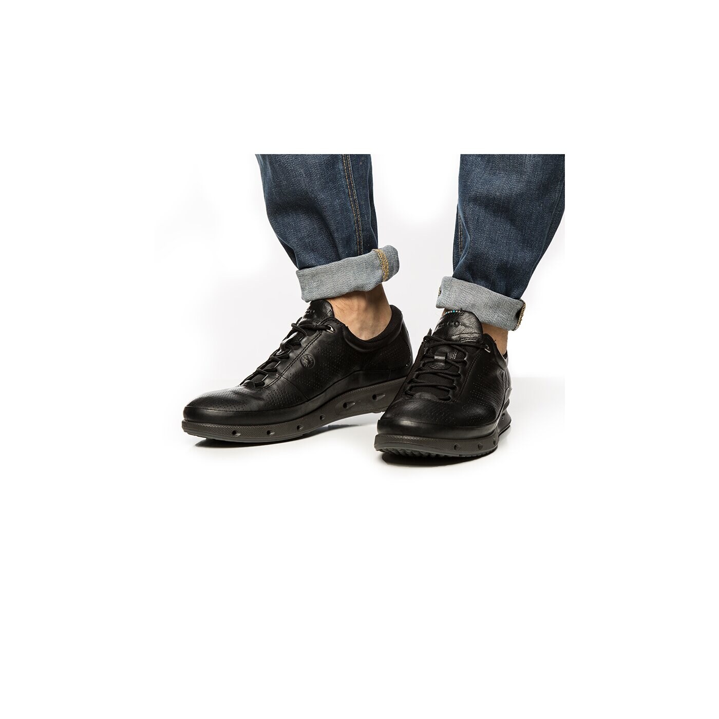 Męskie półbuty ECCO GO ECCO 83130451052 kolor czarny