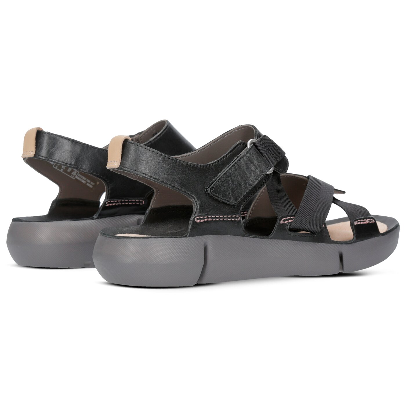 Damskie sandały CLARKS TRI CLOVER 26131273 kolor czarny