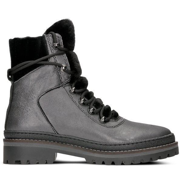 Damskie botki / sztyblety TOMMY HILFIGER NORTH 3ZW fw0fw03977000 kolor srebrny
