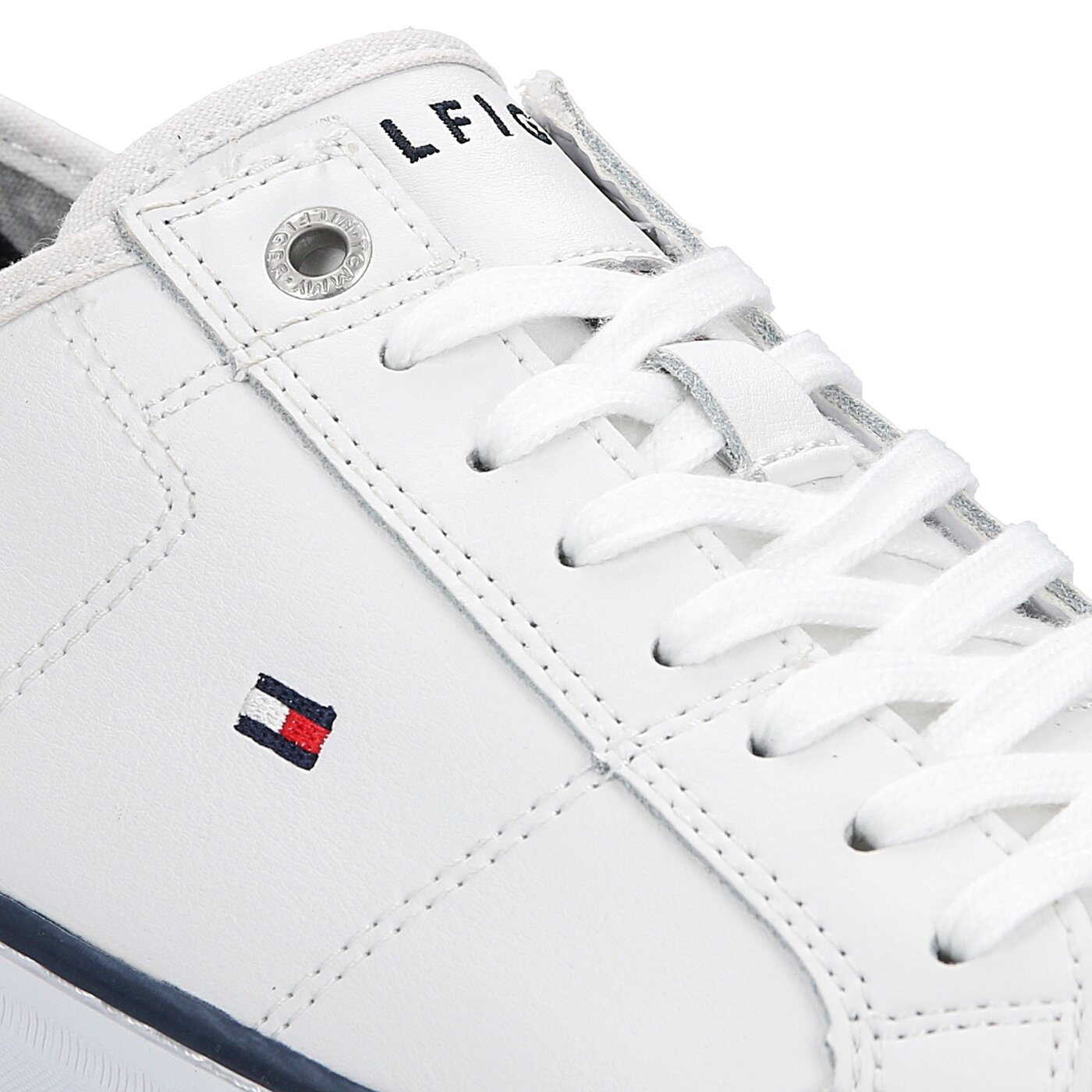 Męskie trampki TOMMY HILFIGER H2285ARRINGTON 2A fm56821580100 kolor biały