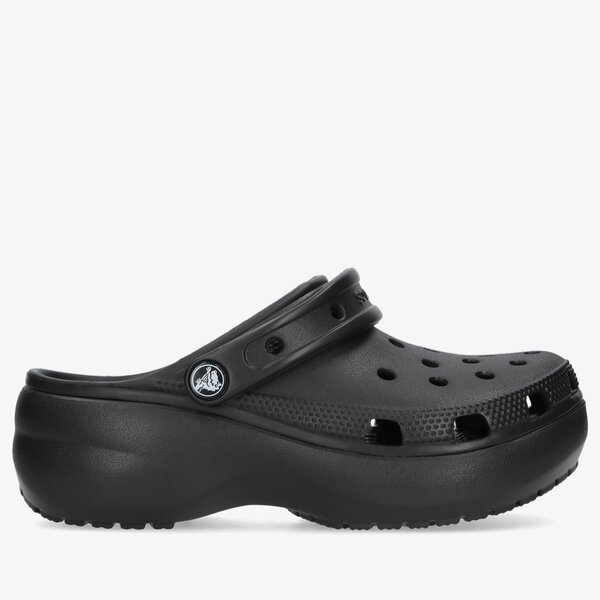 Damskie klapki CROCS CLASSIC PLATFORM CLOG W 206750001 kolor czarny