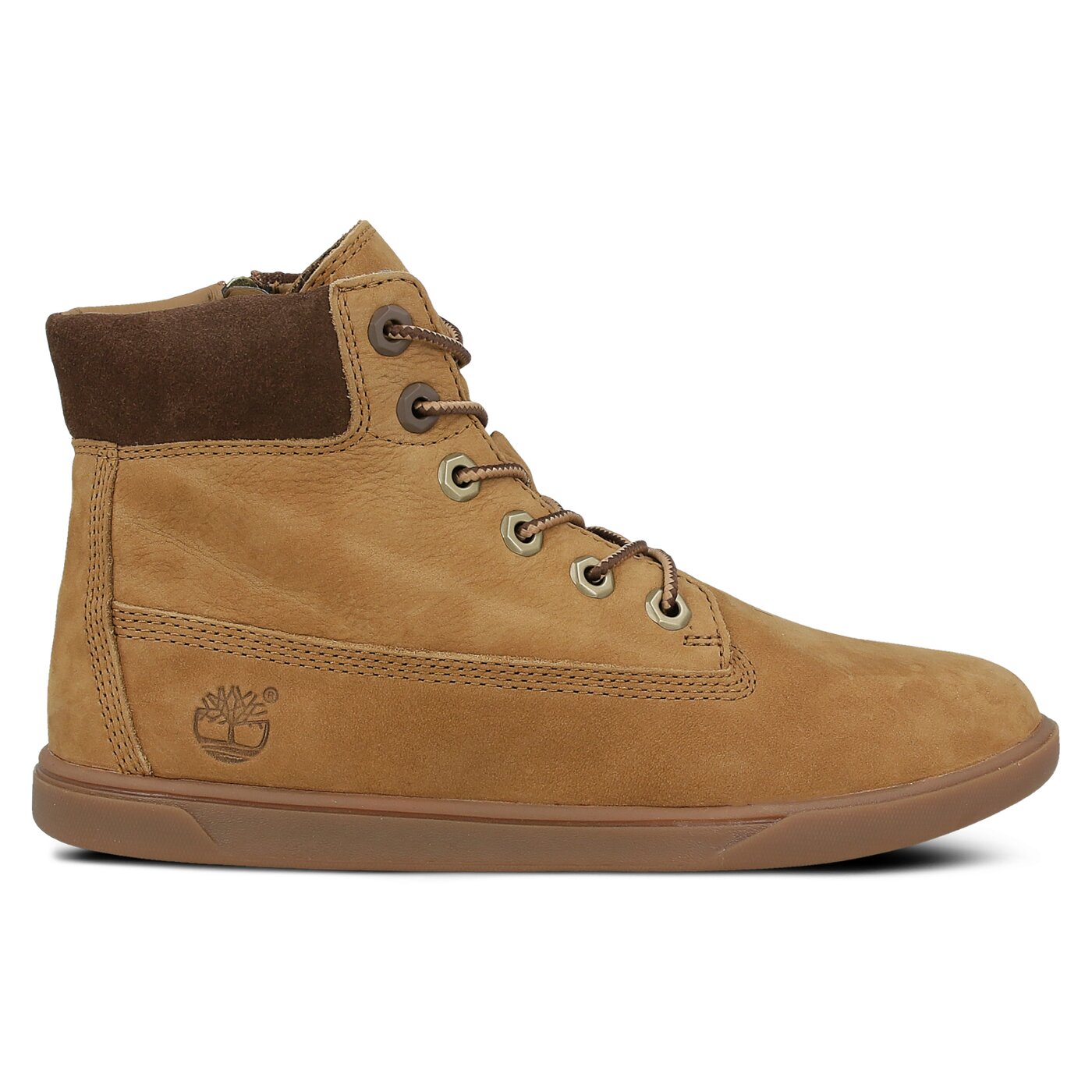 Dziecięce trapery TIMBERLAND GROVETON 6IN LACE a1jcu kolor brązowy