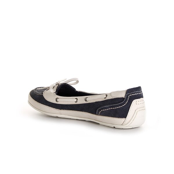 Damskie baleriny (buty) TIMBERLAND EK BOOTHBAY BOAT SHOE 3911r kolor granatowy