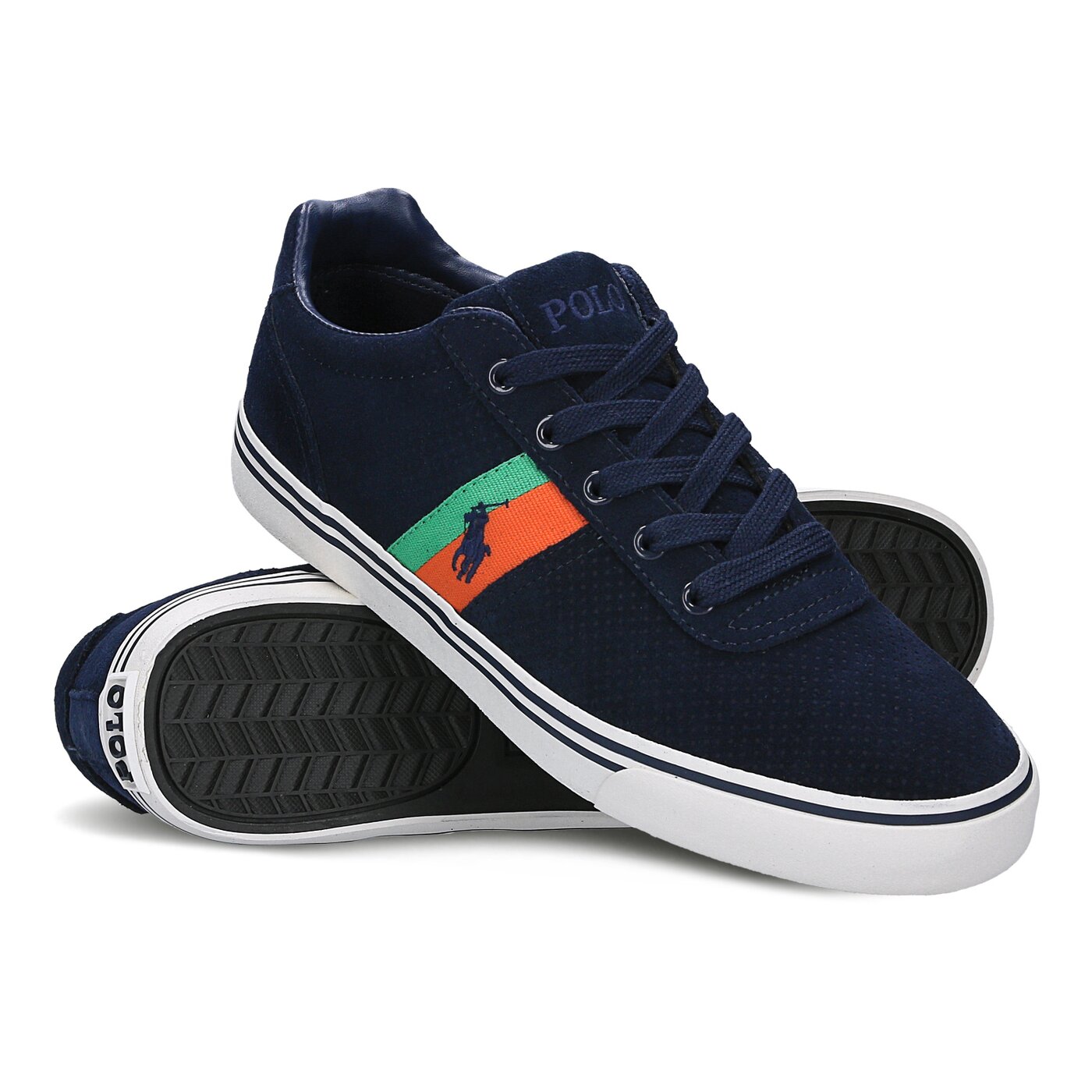 Męskie trampki POLO RL HANFORD II 816589596001 kolor granatowy