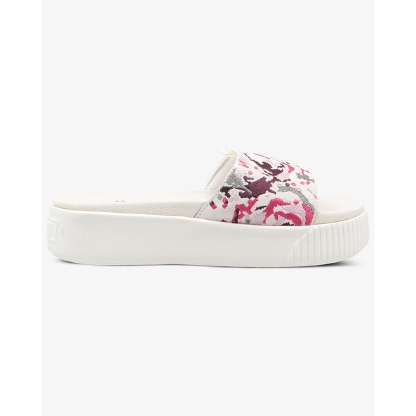 Damskie klapki PUMA PLATFORM SLIDE DIGITAL EMB WNS 36728701 kolor różowy