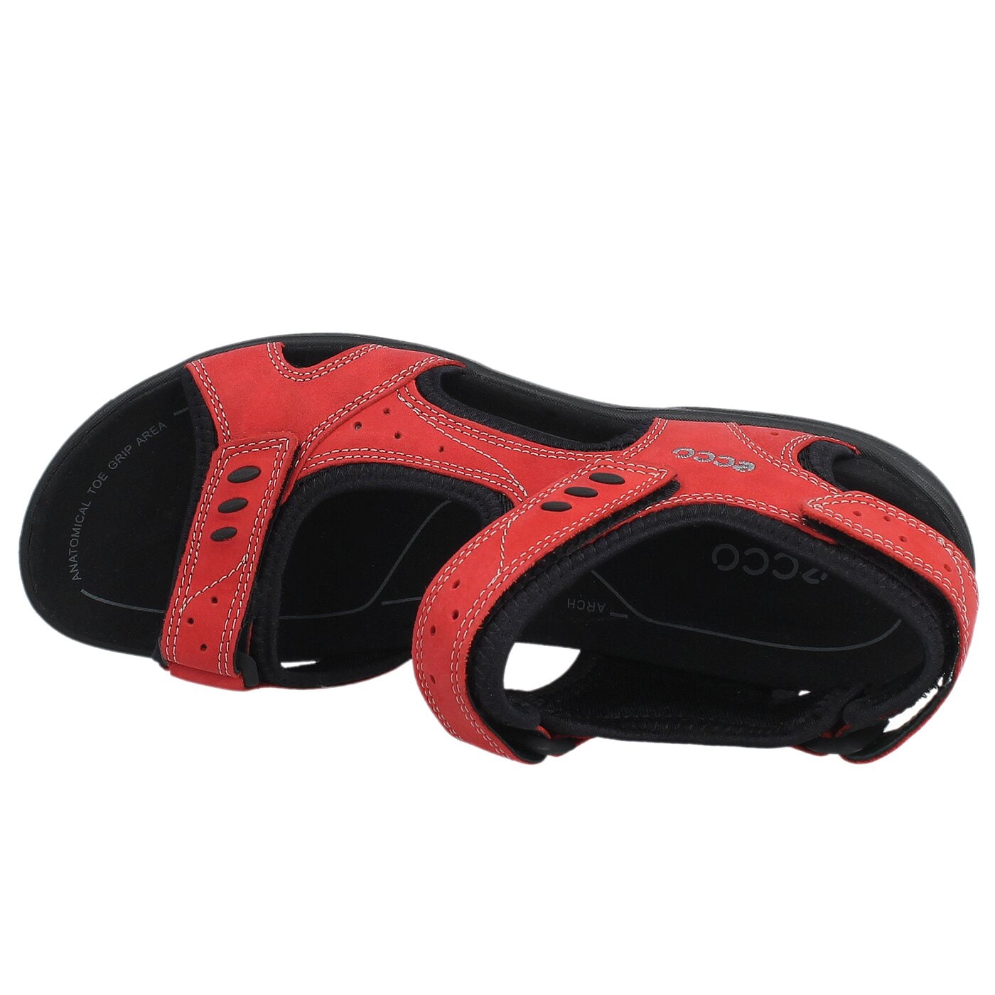 Damskie sandały ECCO KANA 83410302466 kolor czerwony