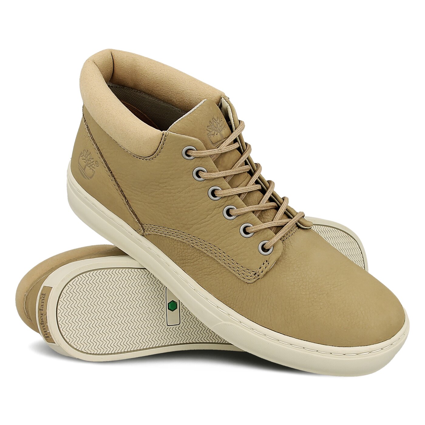 Męskie trampki TIMBERLAND ADV2.0 CUPSOLE CHUKKA LE CHK a1jvw kolor beżowy