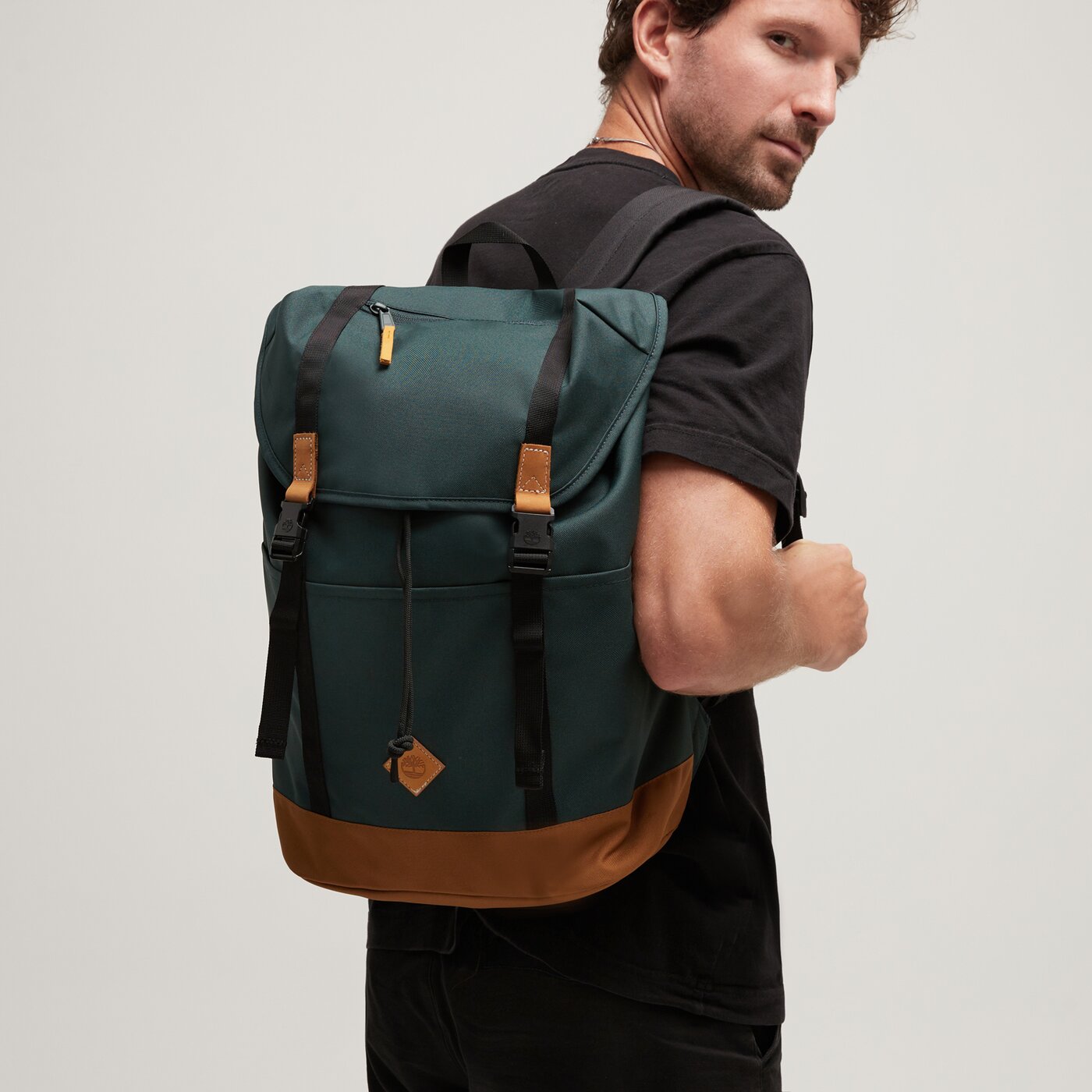 Damski plecak TIMBERLAND PLECAK TIMBERPACK HERITAGE BACKPACK tb0a644q3171 kolor zielony