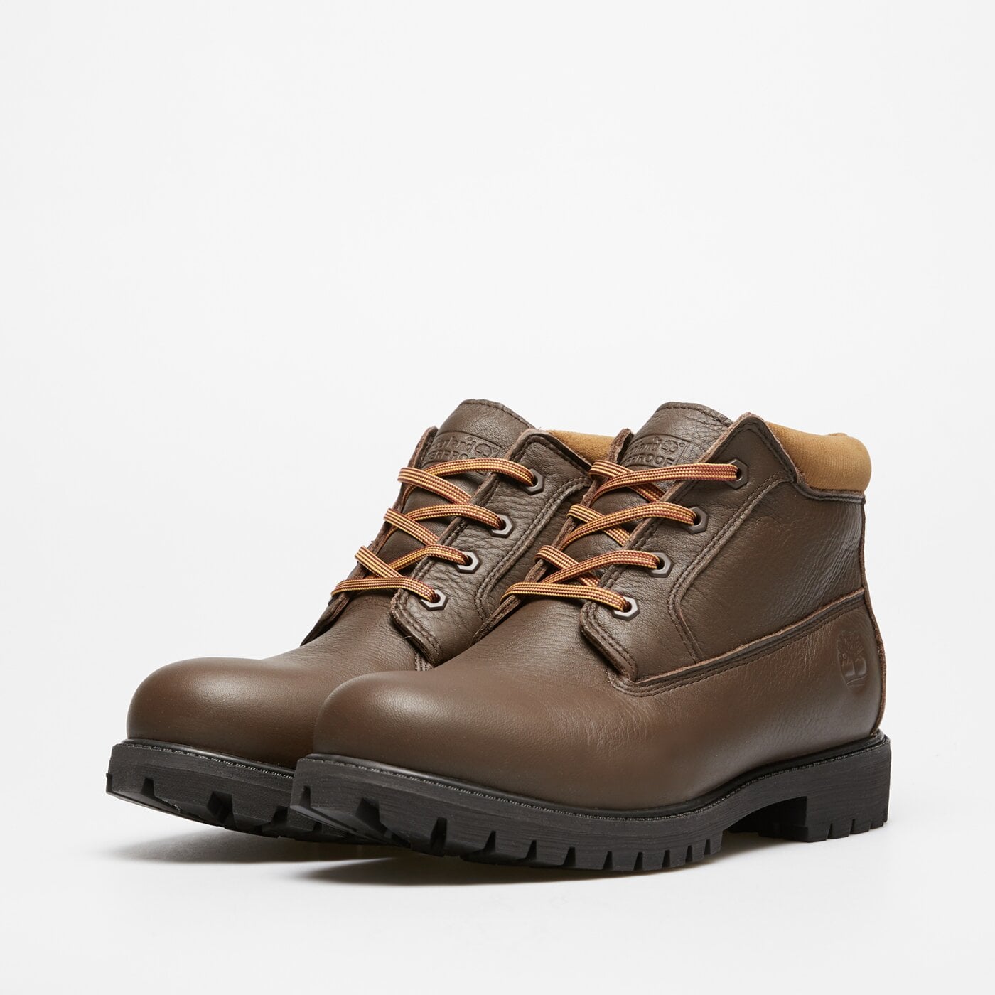 Męskie buty za kostkę TIMBERLAND PREMIUM MID LC WP CHUKKA tb0a6dvda6i1 kolor brązowy