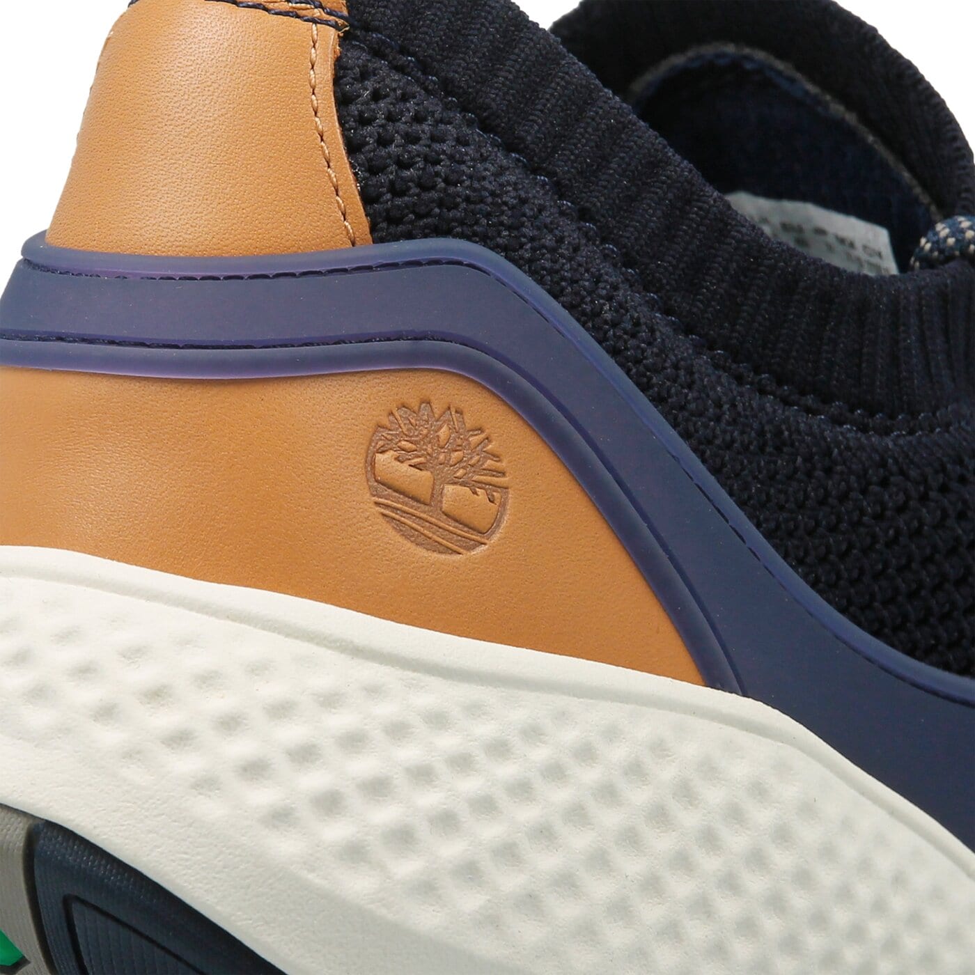 Męskie sneakersy (buty) TIMBERLAND FLYROAM GO KNIT OXFORD ca1qao kolor granatowy