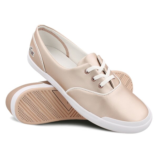 Damskie trampki LACOSTE LANCELLE 3 EYE 117 1 733caw103115j kolor złoty