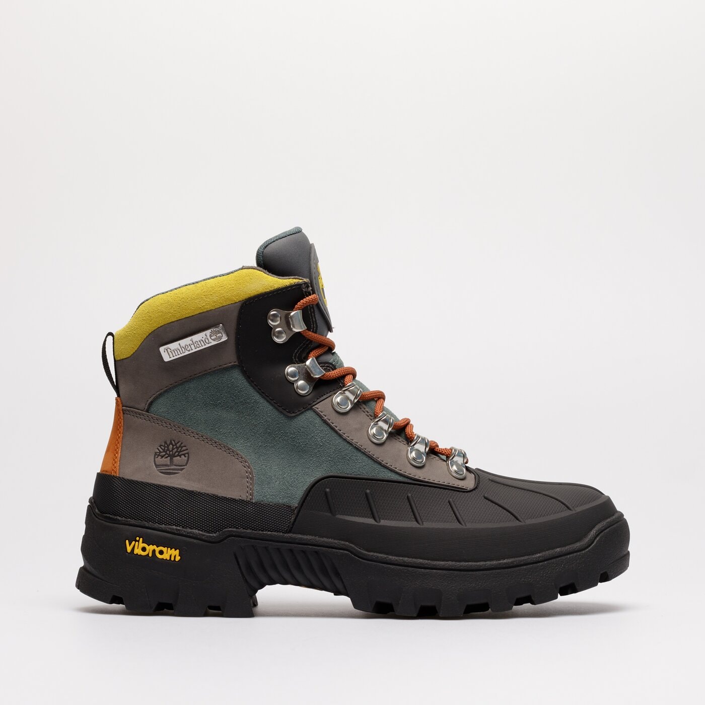 Męskie buty outdoor (trekkingowe) TIMBERLAND VIBRAM EURO HIKER WP tb0a2kjp0331 kolor szary