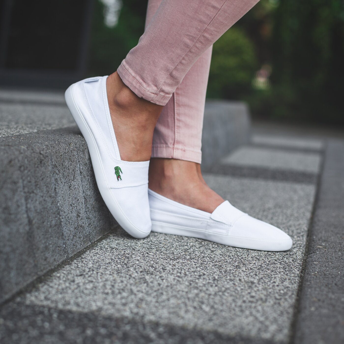 Damskie trampki LACOSTE MARICE BL 1 732spw0142001 kolor biały