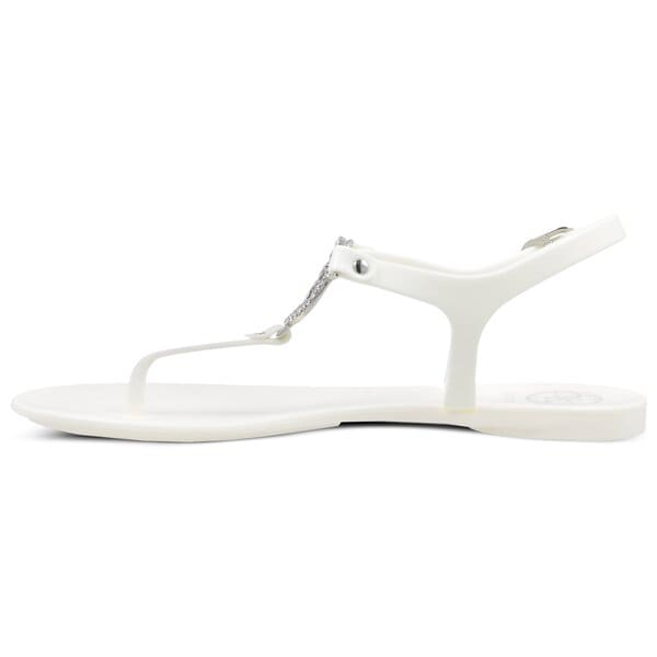 Damskie sandały GUESS JACODE fl6jacrub21white kolor biały